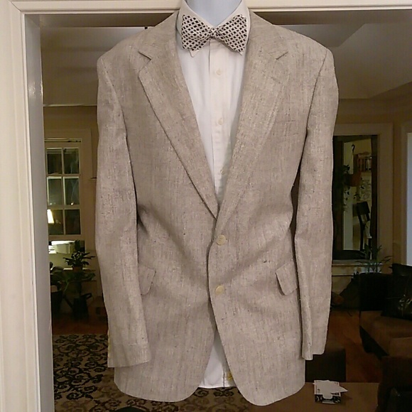 Bret Lawrence mens tweed blazer - Picture 2 of 7